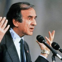 Wiesel nobel elie prize peace 1986 award despair lecture memory hope he prestigious accepted gave won after