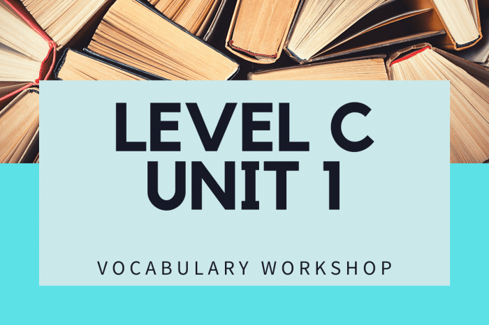 Vocabulary workshop unit 2 answers level d