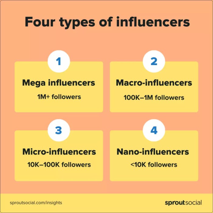 Influencers types invite holiday table influence infographic