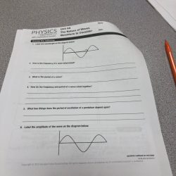 Unit 6a the nature of waves practice problems answer key